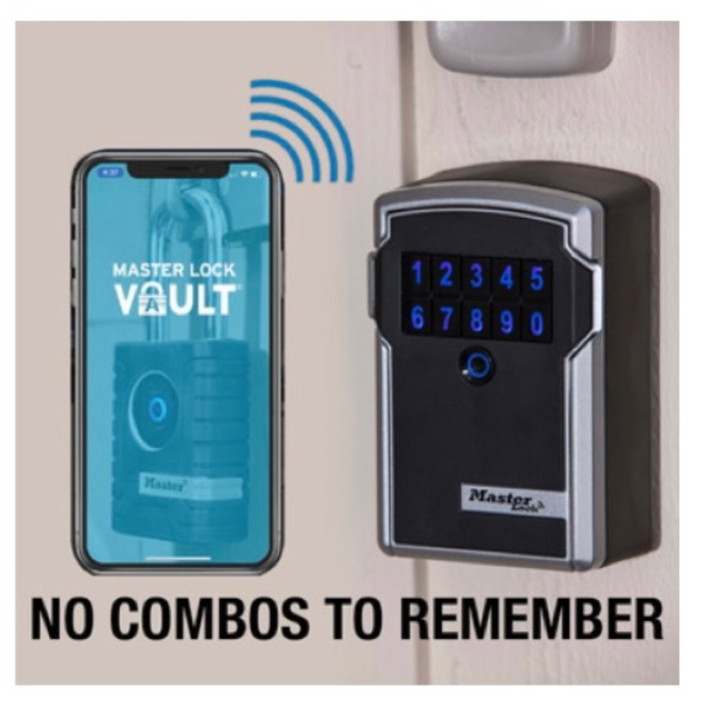 MasterLocks Bluetooth Wall Mount Lock Box - Picture 2 of 5